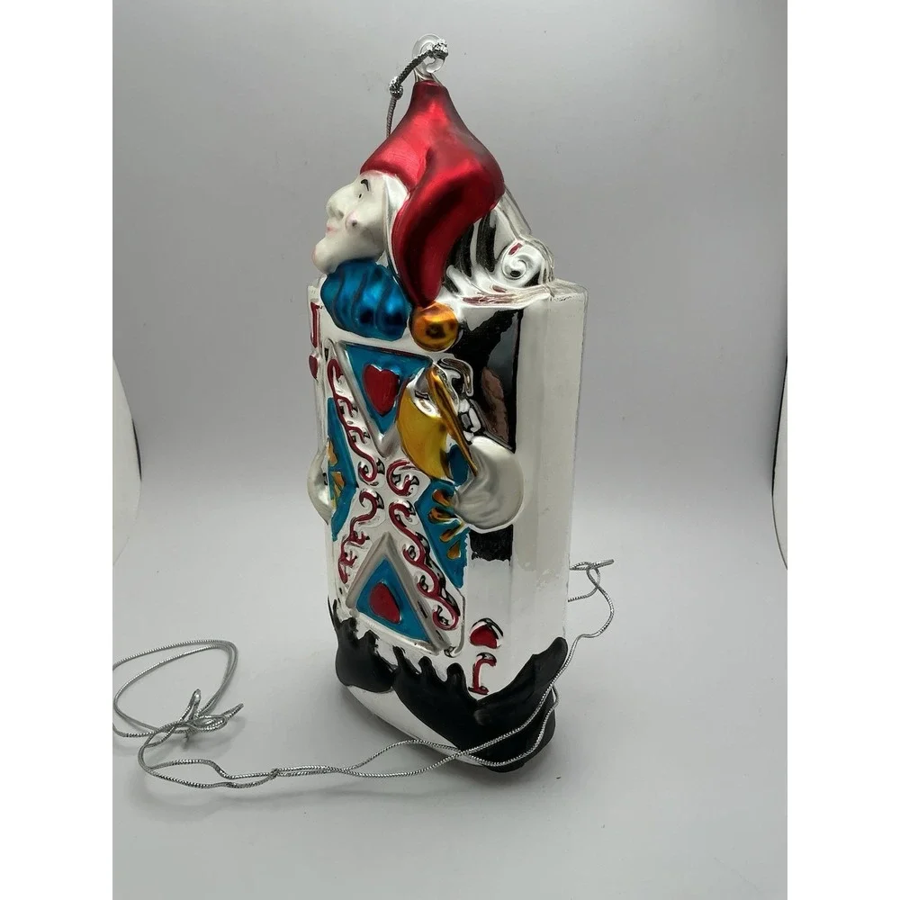 Vintage Dept. 56 Mercury Glass‎ Jack of Hearts 10